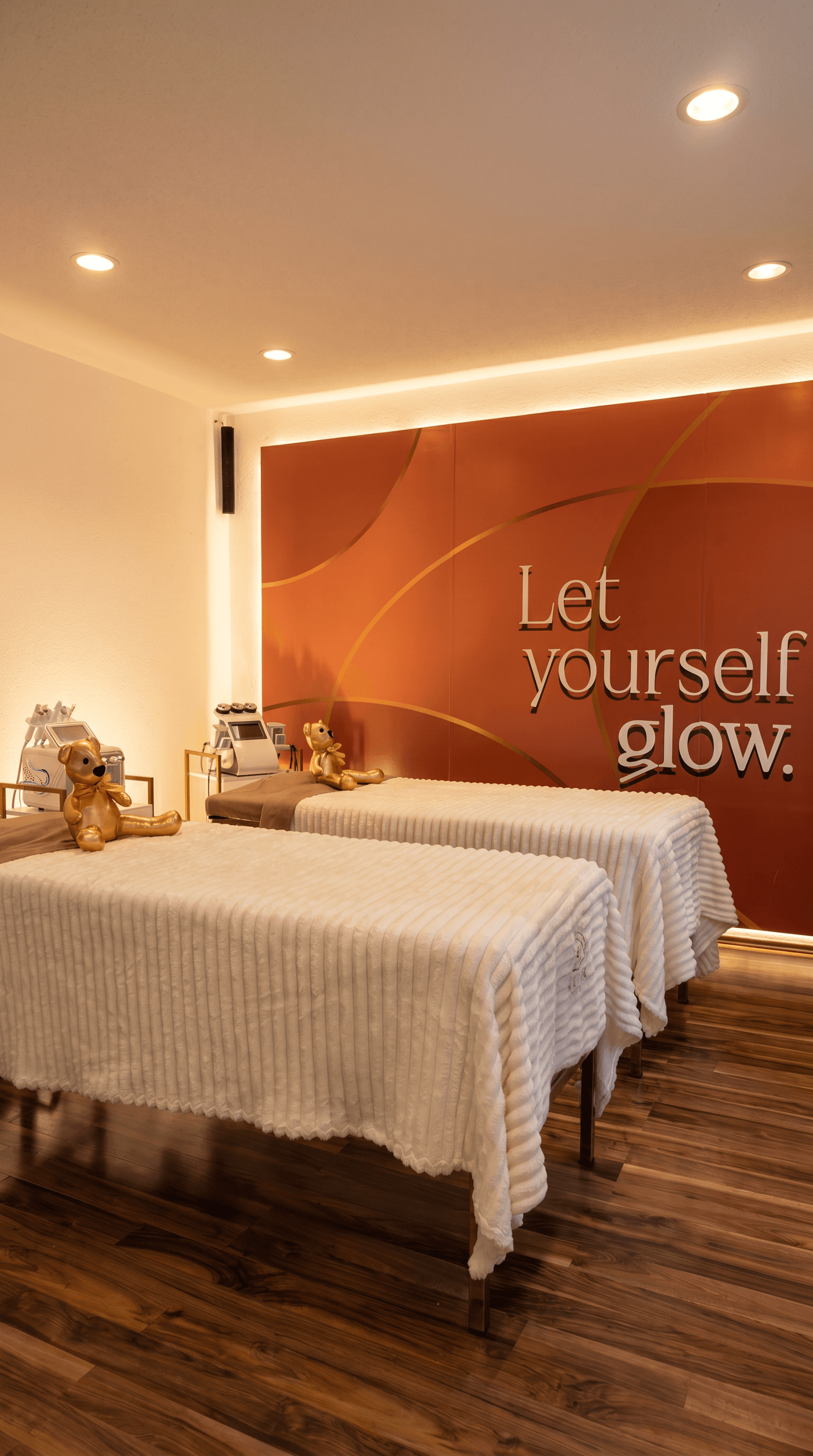 Sala de tratamiento de Glow Spa