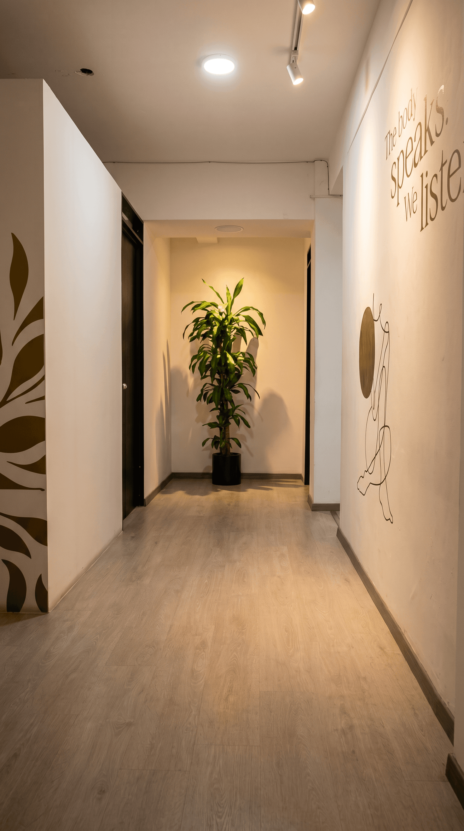 Pasillo de Glow Spa